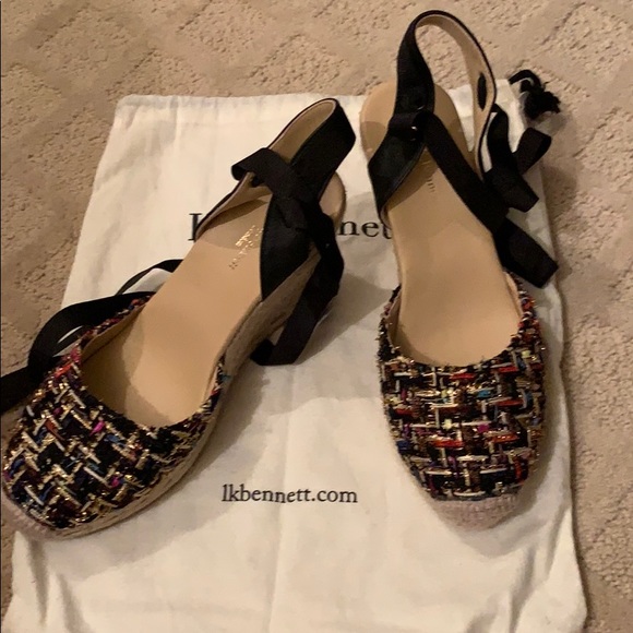 LK Bennett Shoes - LKBennett lace up espadrilles